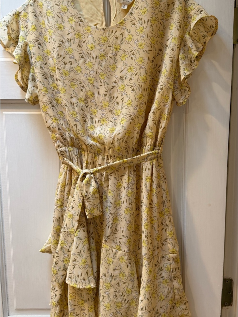 1.4.3. Story by Line Up Yellow Floral Dress
